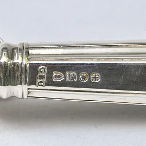 Антикварная Лопатка с фиксатором для подачи готовых блюд, SHEFFIELD Англия, первая половина ХХ века.