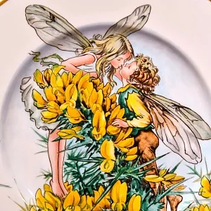 Коллекционная Фарфоровая Тарелка «Фея Акация» Heinrich Villeroy&Boch Германия -80 гг.