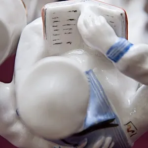 Знаковая Советская Фарфоровая Статуэтка «Нахимовцы» ЛФЗ СССР -1950-60 годы.