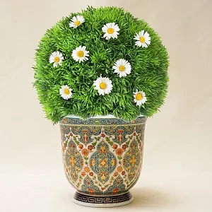 Коллекционная Ваза - Кашпо для цветов «Wihan» Фарфор KAISER Германия -1979 год.