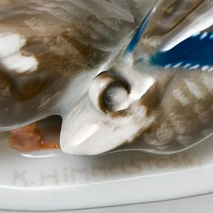 Антикварная Коллекционная Фарфоровая статуэтка «Пара Птиц - Утки», ROSENTHAL Германия 1912 - 1914 годы. 