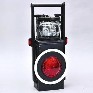 Большой Винтажный Железнодорожный Сигнальный Вагонный Фонарь, СССР.