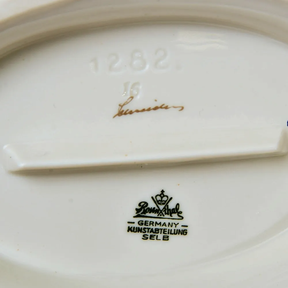 Антикварная Фарфоровая Статуэтка «ПУТТИ И СОБАКА БОРЗАЯ», ROSENTHAL Германия - 1934 год.