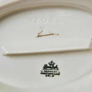 Антикварная Фарфоровая Статуэтка «ПУТТИ И СОБАКА БОРЗАЯ», ROSENTHAL Германия - 1934 год.