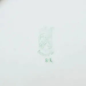 Антикварная Коллекционная Фарфоровая Чайная Тройка «Цветочный орнамент» , Schirnding Porzellan A.G. Германия 1909 - 1925 годы.