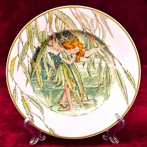 Коллекционная Фарфоровая Тарелка «Фея Ивы», Heinrich Villeroy&Boch Германия -80 гг.