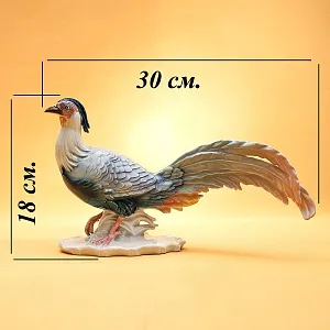 Птица - Фарфоровая статуэтка «Фазан», Карл Энс / Karl Ens,  Германия, 50-е годы ХХ века.