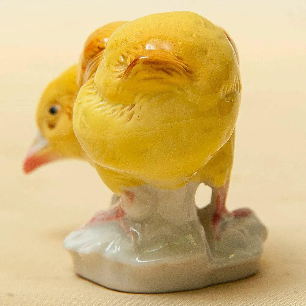 Коллекционная Фарфоровая статуэтка «Цыплёнок», Карл Энс / Karl Ens, Германия, 50-е гг.