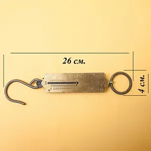 Ручные пружинные весы - Безмен на 50 Фунтов, SALTER'S Англия начало ХХ века.