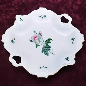 Большое Сервировочное Блюдо «Роза» Фарфор KAISER Германия -1967 - 1970 годы.