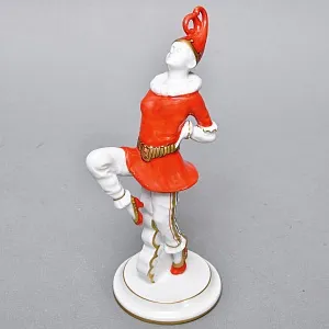 Редкая! Коллекционная Фарфоровая статуэтка «КАРНАВАЛ», GOEBEL Германия - 1986 год.