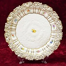 Редкость! Сервировочное Блюдо - Тарелка, Фарфор MEISSEN Германия, середина ХХ века.