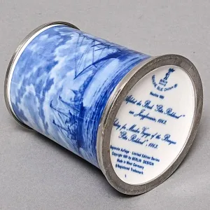 Коллекционная Пивная Кружка «Отправление барка Петера Роланда», фарфор, Berlin Design Германия, 1981 год.
