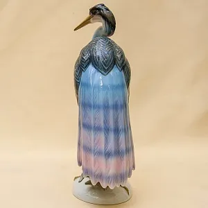 Редкость!!! Птица - Фарфоровая Статуэтка «Малая ЦАПЛЯ» ROSENTHAL Германия -1964 год.
