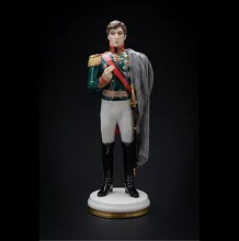 Коллекционная Авторская Статуэтка «Генералы Отечественной Войны 1812 года - Остерман-Толстой», фарфор, Россия. 