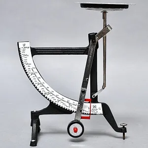 Винтажные Механические Почтовые Весы Повышенной точности до 500гр, Германия 50-е гг. 