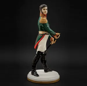 Коллекционная Авторская Статуэтка «Генералы Отечественной Войны 1812 года - Неверовский Д.П.», фарфор, Россия. 