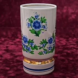 Коллекционная Фарфоровая Ваза «Фестиваль Молодежи», СССР Барановский ФЗ -1985 год. 