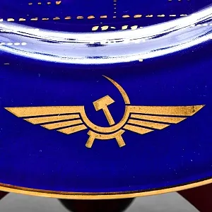 Коллекционная Юбилейная Тарелка - Блюдо «Аэрофлот - 95 лет», ИФЗ Россия - 2018 год.