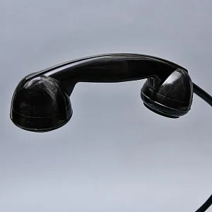 Настольная Электрическая Лампа - Светильник «Директорский Телефон КД-6 Гербовый» СССР - 1965 год.