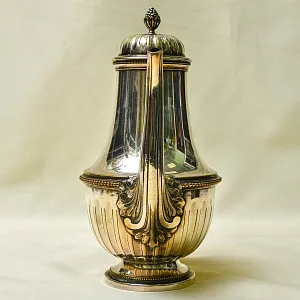 Винтажный Металлический Кофейник - Чайник на 1 л. Silverplate, SHEFFIELD Англия - середина ХХ века.