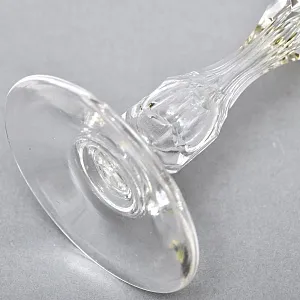 Антикварный Набор бокалов для Вина 6 шт. «MICADO CARAMEL», Saint Louis. Франция, начало ХХ века.