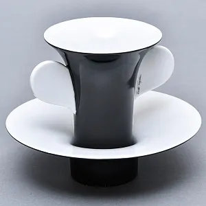 Коллекционная Авторская Чайно - Кофейная Пара модель nr. 4, Фарфор Rosenthal, Германия.