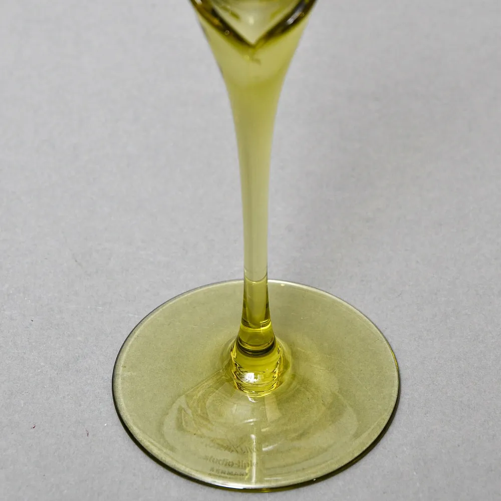 Бокалы для красного вина «Papyrus», Хрусталь Rosenthal Studio Line, Германия -1960 -1969 годы.