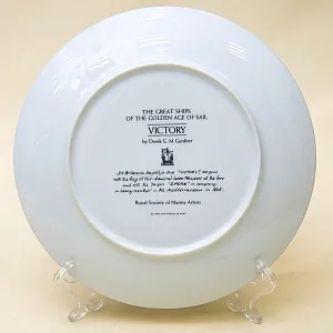 Коллекционная Тарелка «Парусные Корабли -VICTORY» Фарфор США, The FRANKLIN MINT -1987 год.