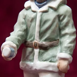 «Полярники» - Авторская Коллекционная Парная Фарфоровая Статуэтка, Дулёво Россия.