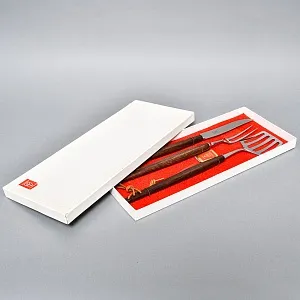 Набор инструментов для Барбекю - 3 предмета, Германия, JUSTINUS SOLINGEN, 80 -е годы ХХ века.