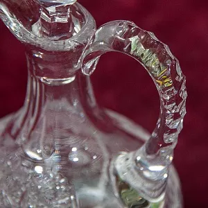 Винтажный Хрустальный Графинчик - Соусник BEYER Германия 60-е годы ХХ века.