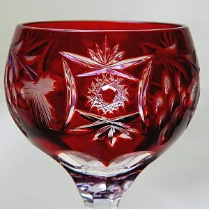 Полный Набор, все 8-мь Цветов! Хрустальные Бокалы для Вина серия «Виноград», NACHTMANN Германия.