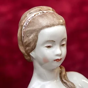 Редкость! Авторская Фарфоровая статуэтка «Юная балерина Татьяна Пилецкая», ЛФЗ СССР 1950–1960 годы. 