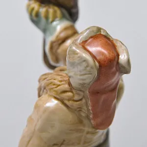 Авторская Коллекционная Фарфоровая Статуэтка «Юный Охотник», Дулёво Россия. 