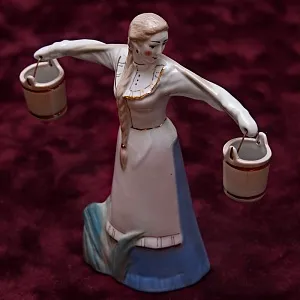 Фарфоровые Статуэтки - Композиция «Тихий Дон» Россия, Кисловодский ФЗ - 2001 год.