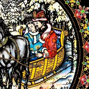 «МОРОЗКО» - Коллекционная Тарелка «Русские Сказки»  Фарфор, Villeroy&Boch Германия -1986 год.