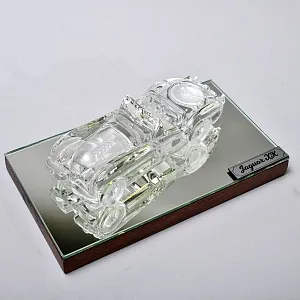 Коллекционная Хрустальная Модель «Автомобиль - Jaguar XK» Spiegelau Crystal Германия. 