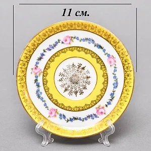 Антикварная Коллекционная Кофейная пара «Свидание», Германия - середина ХХ века.