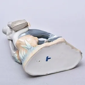 Коллекционная Фарфоровая статуэтка «Мальчик с собакой. Юный пастух», Lladro Испания.