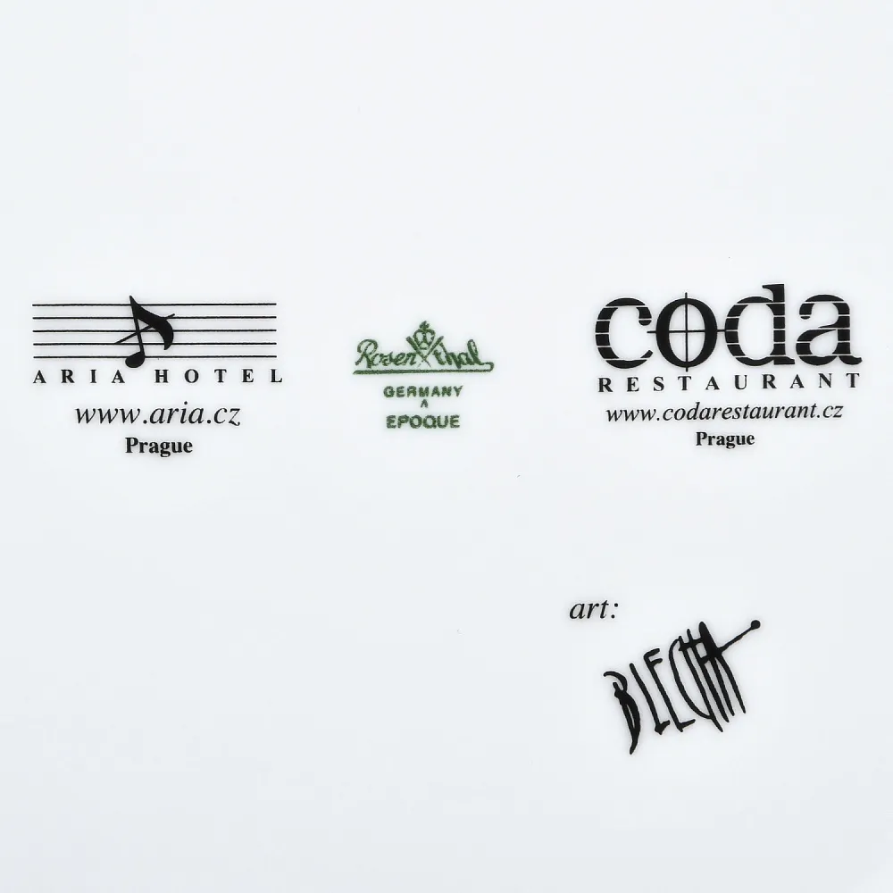 Большое Авторское Настенное Блюдо - Тарелка «Billie Holiday», Rosenthal Studio Line, Германия -2000 год. 