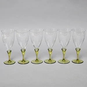 Бокалы для воды «Papyrus», Хрусталь Rosenthal Studio Line, Германия -1960 -1969 годы. 