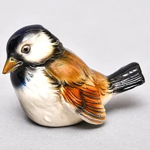 Коллекционная Фарфоровая статуэтка «Птица - Воробей», Goebel Германия -1972 год.