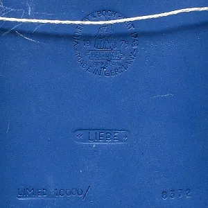 Фарфоровая Картина - Панно - Плакетка «Любовь. Мама и дочь»,  Villeroy&Boch Германия - 1979 год.