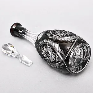 Коллекционный Хрустальный Графин - Штоф, Knittel FAKIRIS Германия конец 60 -х годов ХХ века.