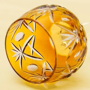 Хрустальный Бокал для вина серия «Der Bernstein», Lauzrits, Германия, 60гг.