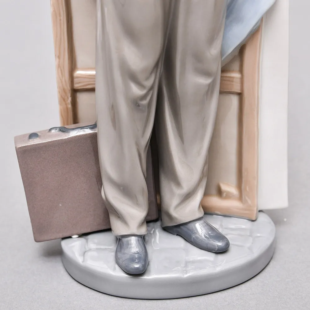 Коллекционная Фарфоровая статуэтка «Странствующий Художник», Lladro / Лядро Испания.