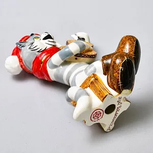 Авторская Коллекционная Фарфоровая Статуэтка «Кот Матроскин», Россия.