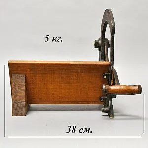 Антикварная Чугунная Ручная Хлеборезка - Слайсер - Нож, Alexanderwerk Германия.