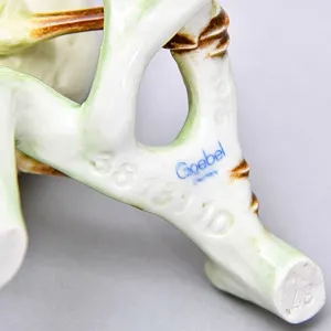 Коллекционная статуэтка «Птица. Горихвостка», Фарфор Goebel, Германия, 1979 - 1990 годы.